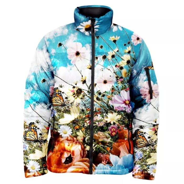 Sublimated puffer jackets